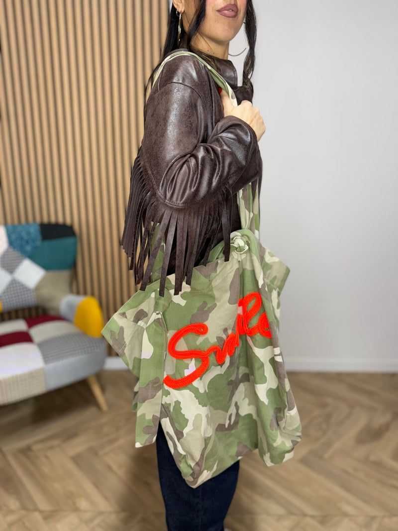 BOLSA BAG LUMINA EXÉRCITO SMILE LD2784