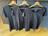 T-shirty bluzki 3 szt czarne L 42 Primark Janina
