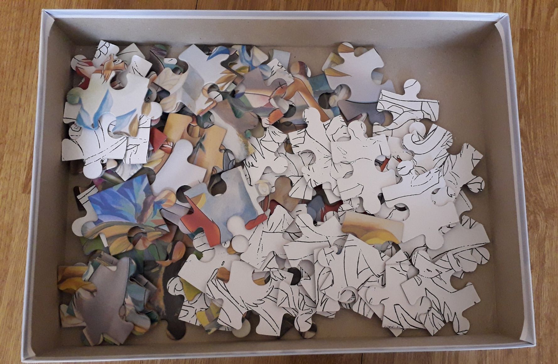 Puzzle do kolorowania Księga dżungli 108 el.