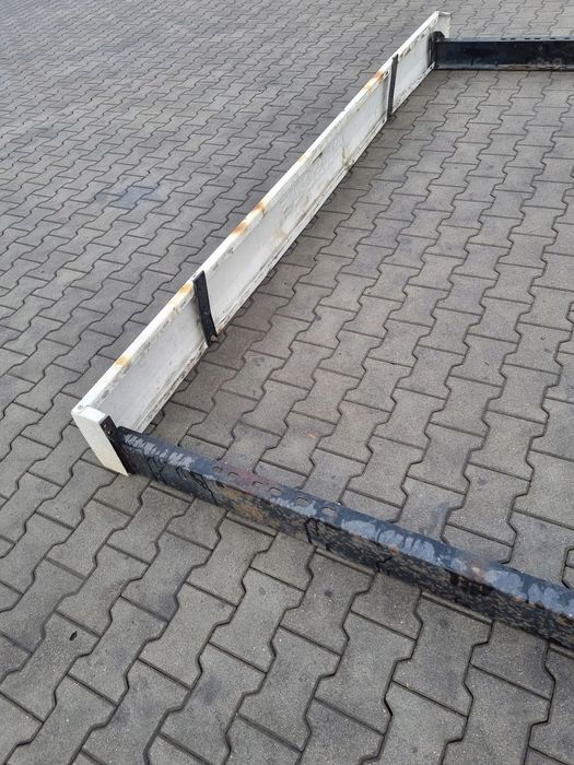 Osłona Boczna Rowerowa międzyosiowa Naczepy Krone oryginał Komplet