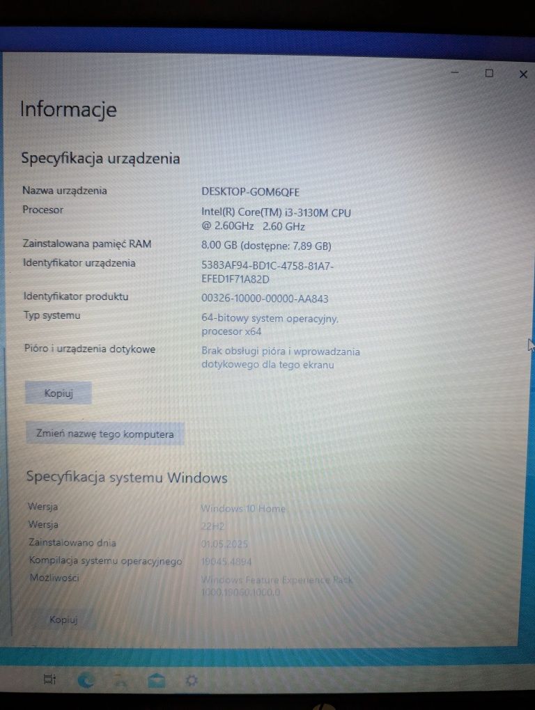 Laptop HP 17-e112dx Stan Bardzo dobry!