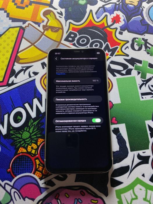 iPhone 11 128gb 100% White белый айфон