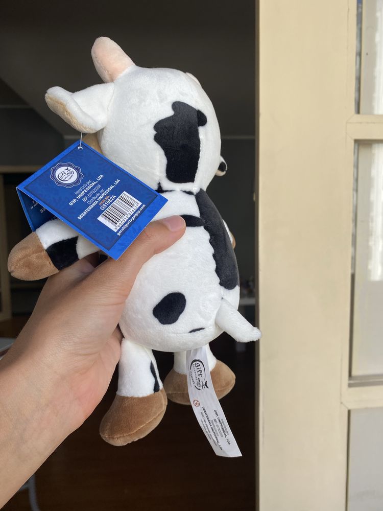 Peluche novo etiquetas