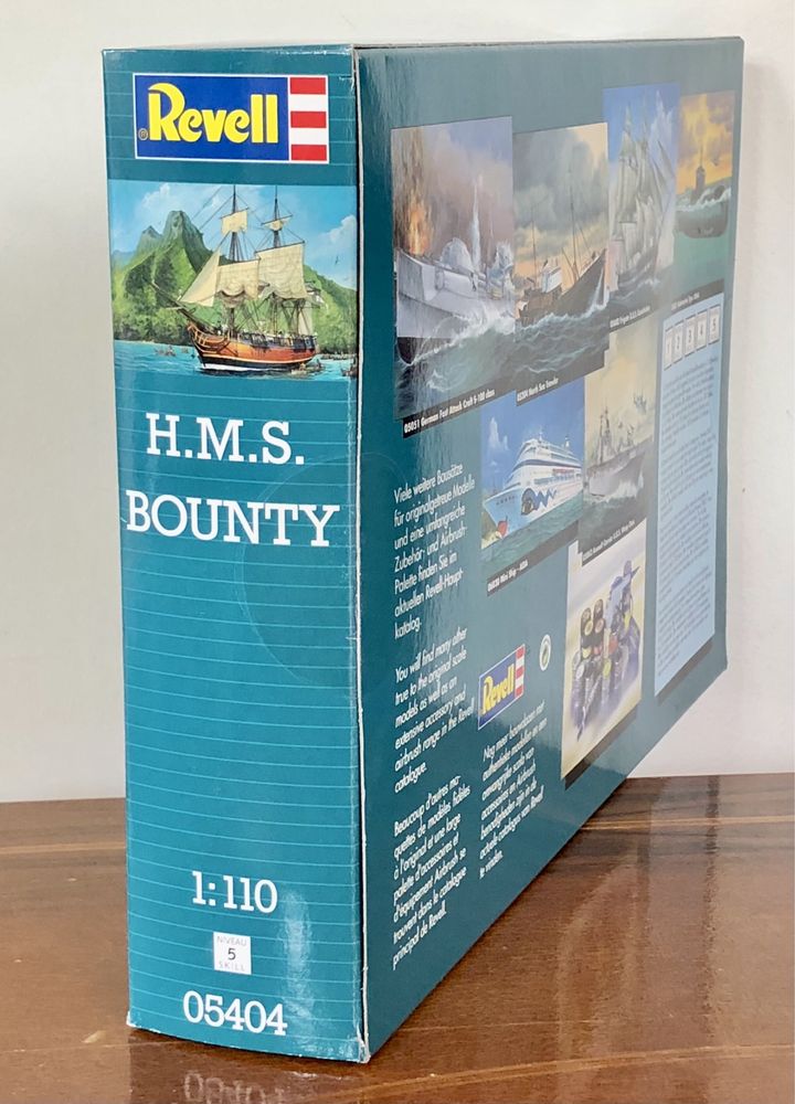 NOWY model HMS Bounty okręt statek Revell 2002 żaglowiec do sklejania