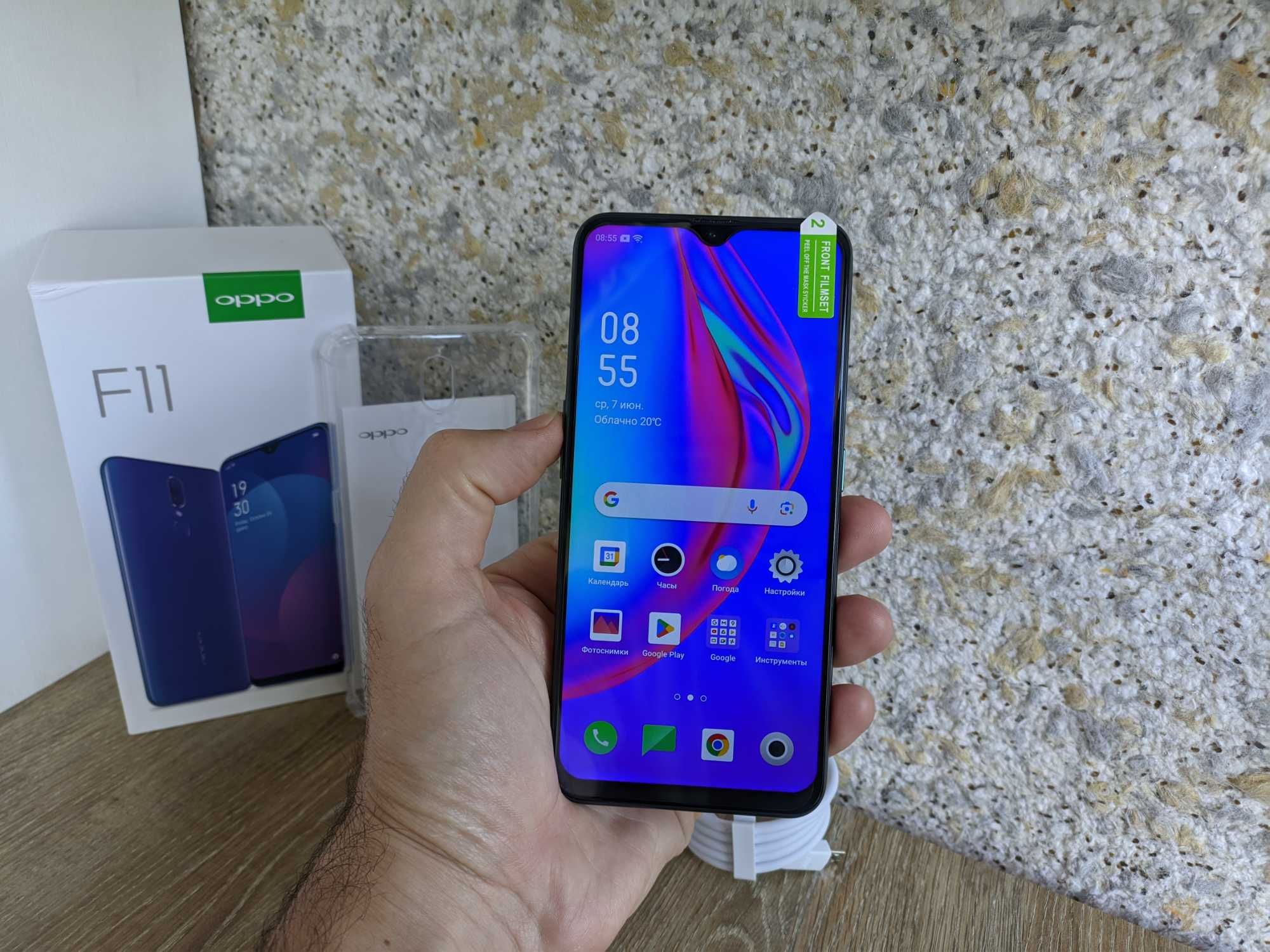 Oppo F11 6/128ГБ, 6.5"FHD+, Helio P70, 4000мАг, 48мп, Уцінка!, Ref.