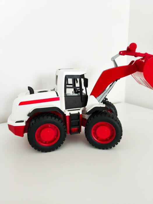 Duża koparka spychacz dla dziecka