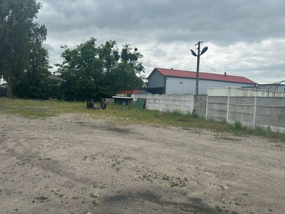 Do wynajęcia plac z halą