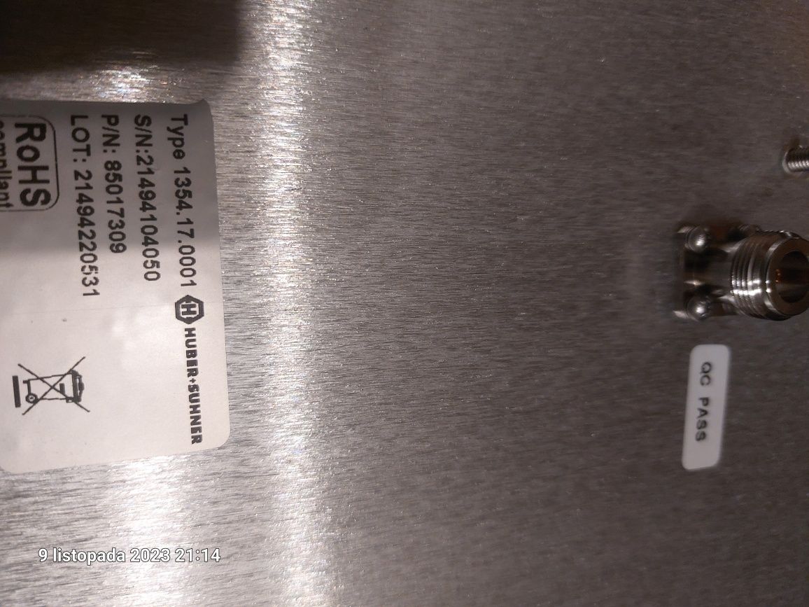 Antena wi fi huber+suhner