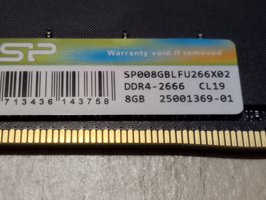 Memória ddr4 8Gb 2666