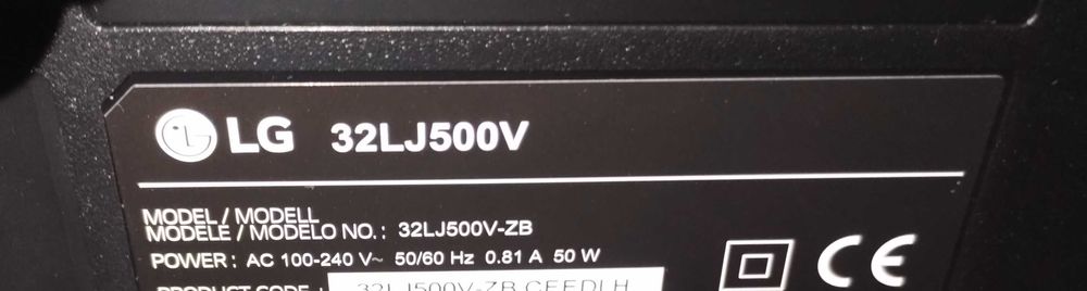 Телевізор LG 32LJ500-V + Tanix W2