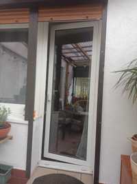 Dzwi i okno balkonowe+roleta zewnętrzna