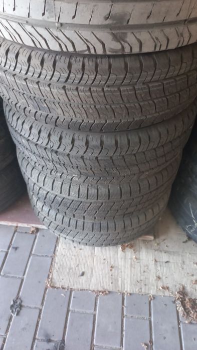 Комплект металічних дисків з шинами до бусів:5×114,3, 205/215×65,R16C