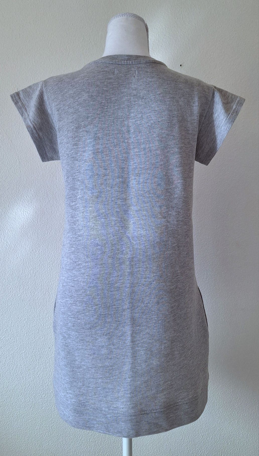 Vestido cinzento (Kids El Corte Inglés)