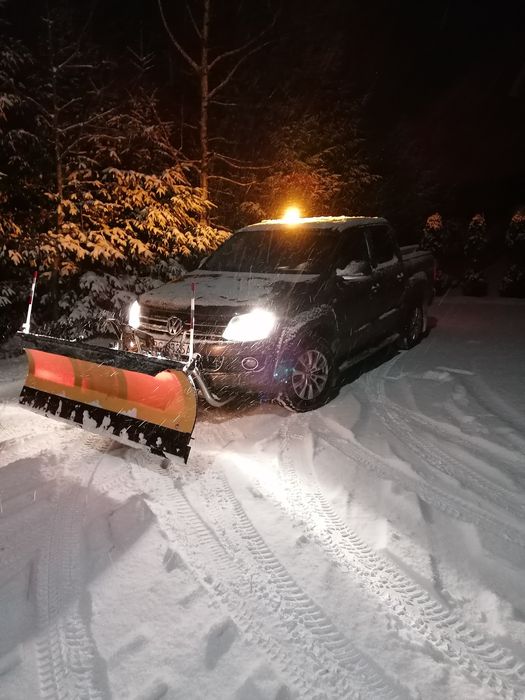 VW AMAROK 2.0BITDI 2014 Pługiem Do Śniegu  Odśnieżanie Zamiana