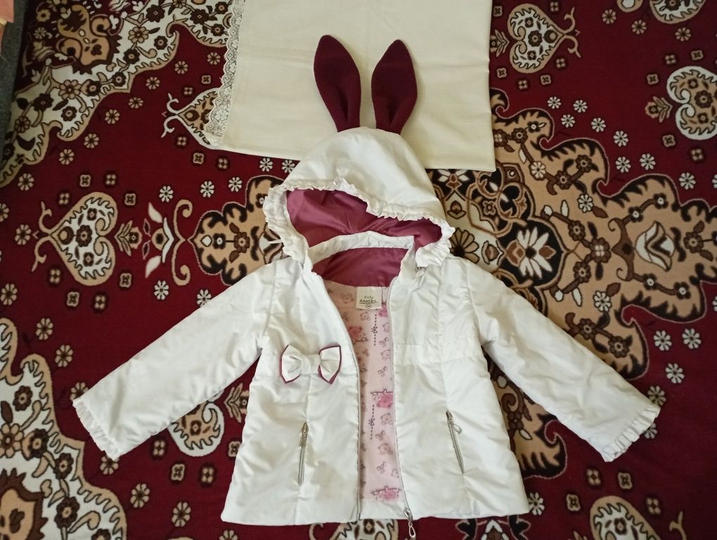 Демисезонная  куртка baby ANGEL  для маленькой принцессы + подарки