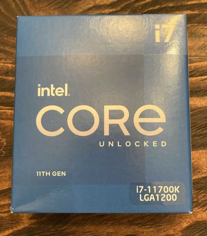 Intel core i7 11700k новый, гарантия s1200
