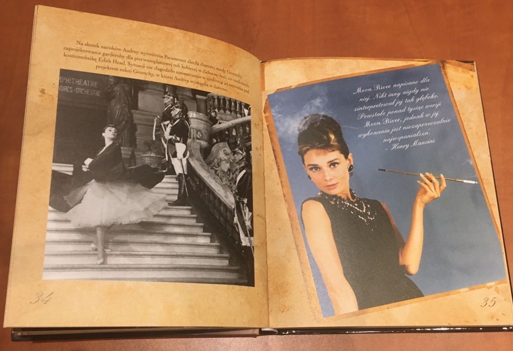 Audrey Hepburn osobisty album + Piąta aleja, piąta rano