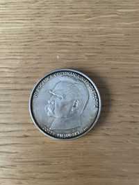 Moneta stara srebrna PRL Piłsudski