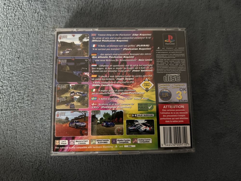 V-Rally 97 Championship Edition PSX PS1