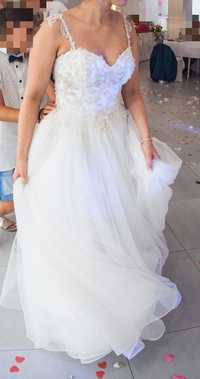 Suknia ślubna AmyLove Bridal Princess welon
