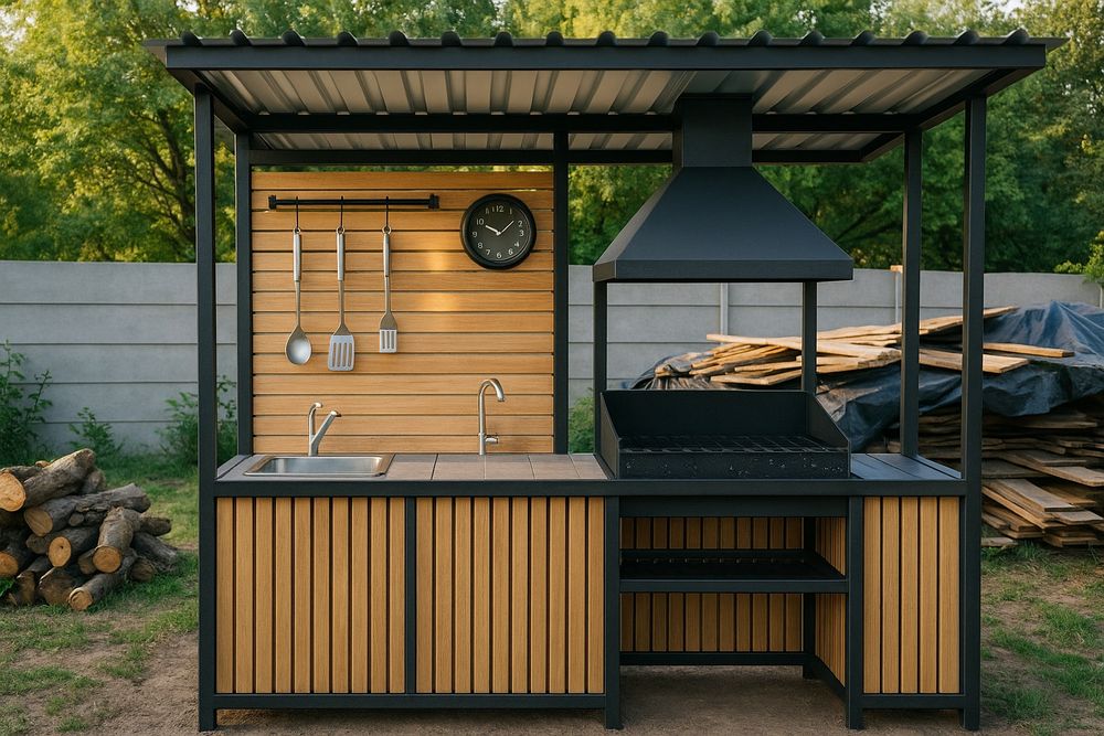 Барбекю,вуличні кухні,меблі для дому