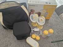 Extrator leite medela duplo