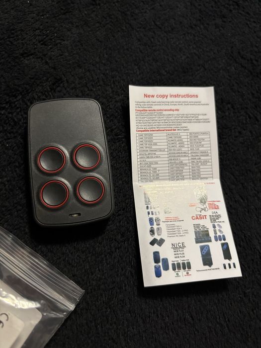 Pilot do sterowania brama itp. 433,92MHz