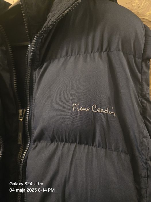 Kamizelka trekkingowa zimowa bezrękawnik z kapturem Pierre Cardin L/XL