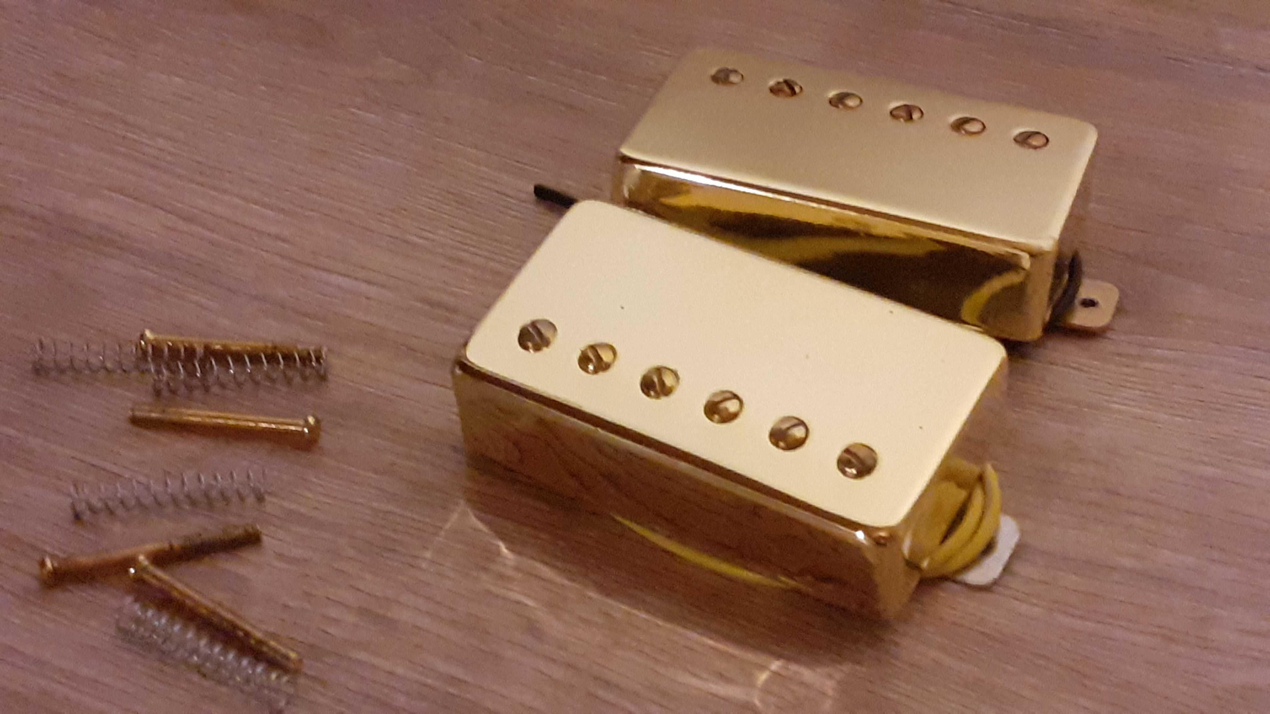Humbuckers Neck/Bridgel (dourados)