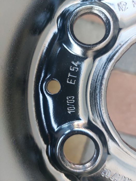 Оригинальні диски мерседес А клас w168 5.5 j et 54 15r