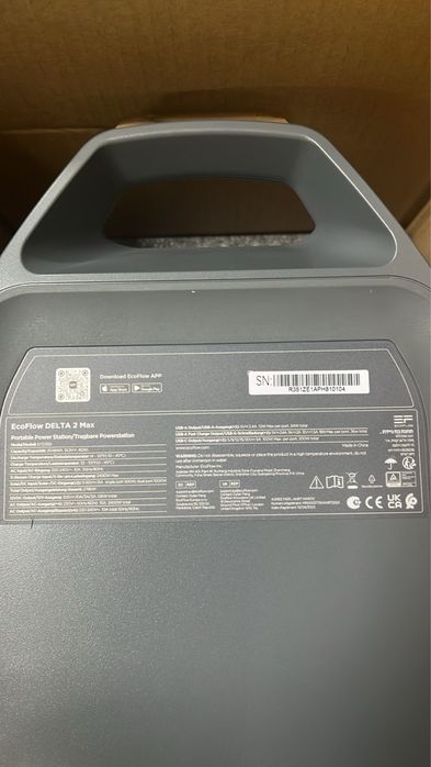 Продаю  EcoFlow DELTA 2 Max EU/ 2400 Вт / 2048 Вт⋅ч / LiFePO4