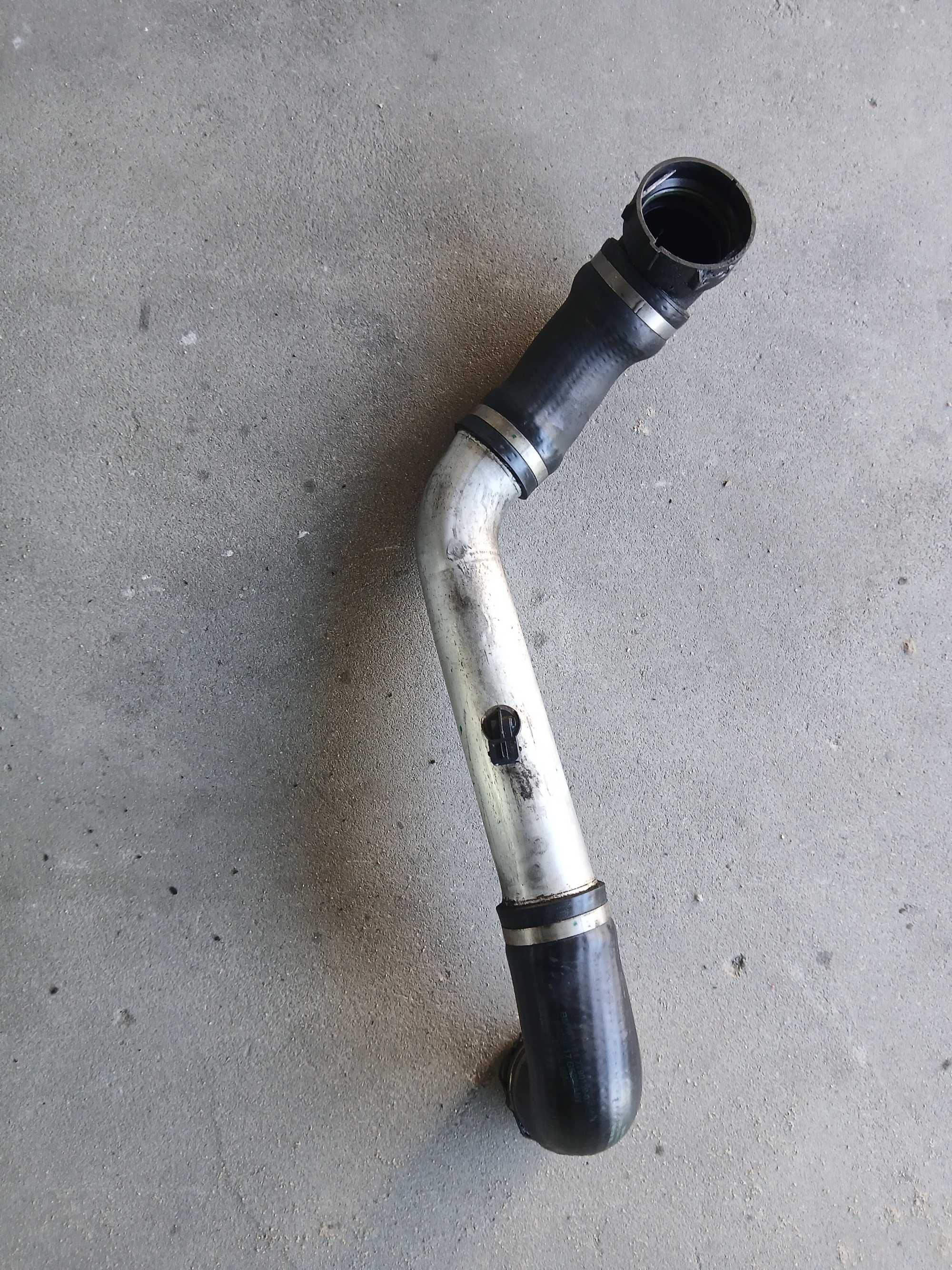 bmw e60 rura przewód intercoolera m57