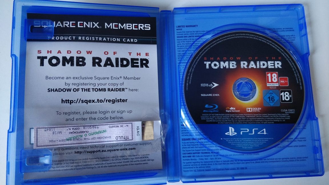 Shadow of the Tomb Raider - PS4