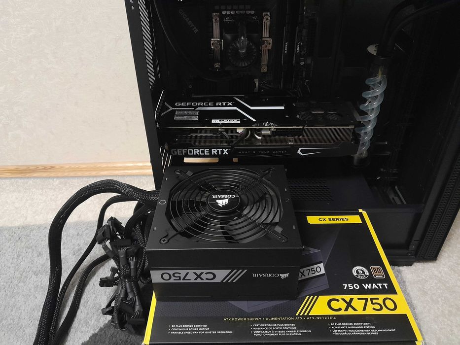 ЧИТАТЬ ОПИСАНИЕ! Corsair CX750 750W, м.Лукьяновская