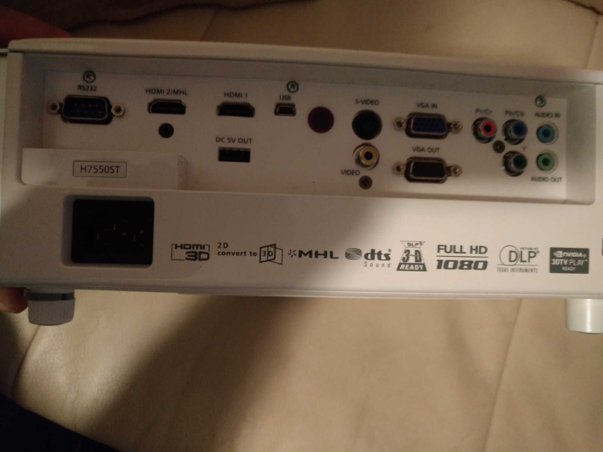 Projektor Acer H7550ST HDMI 3d