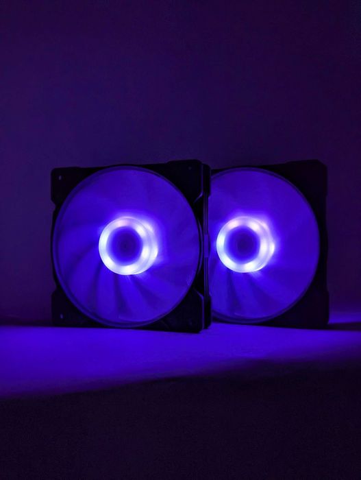 ARGB Кулери 120мм | Білі | Вентилятори