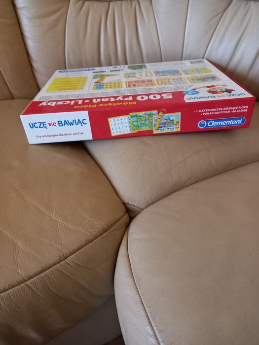 Gra interaktywna edukacyjna Mówiące Pióro 500 Pytań, Liczby +5 j.Nowa