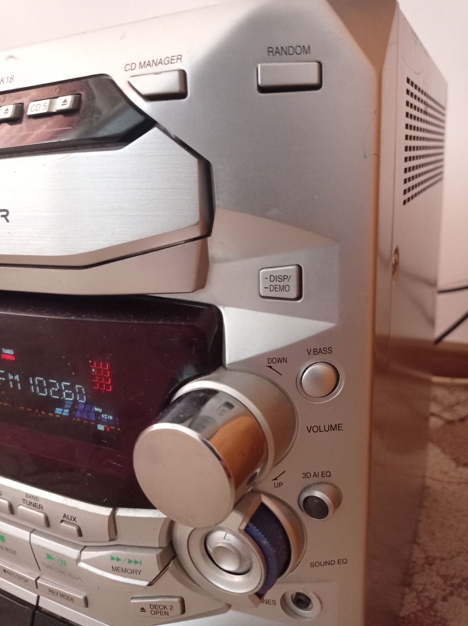 Музичний центр Panasonic з колонками