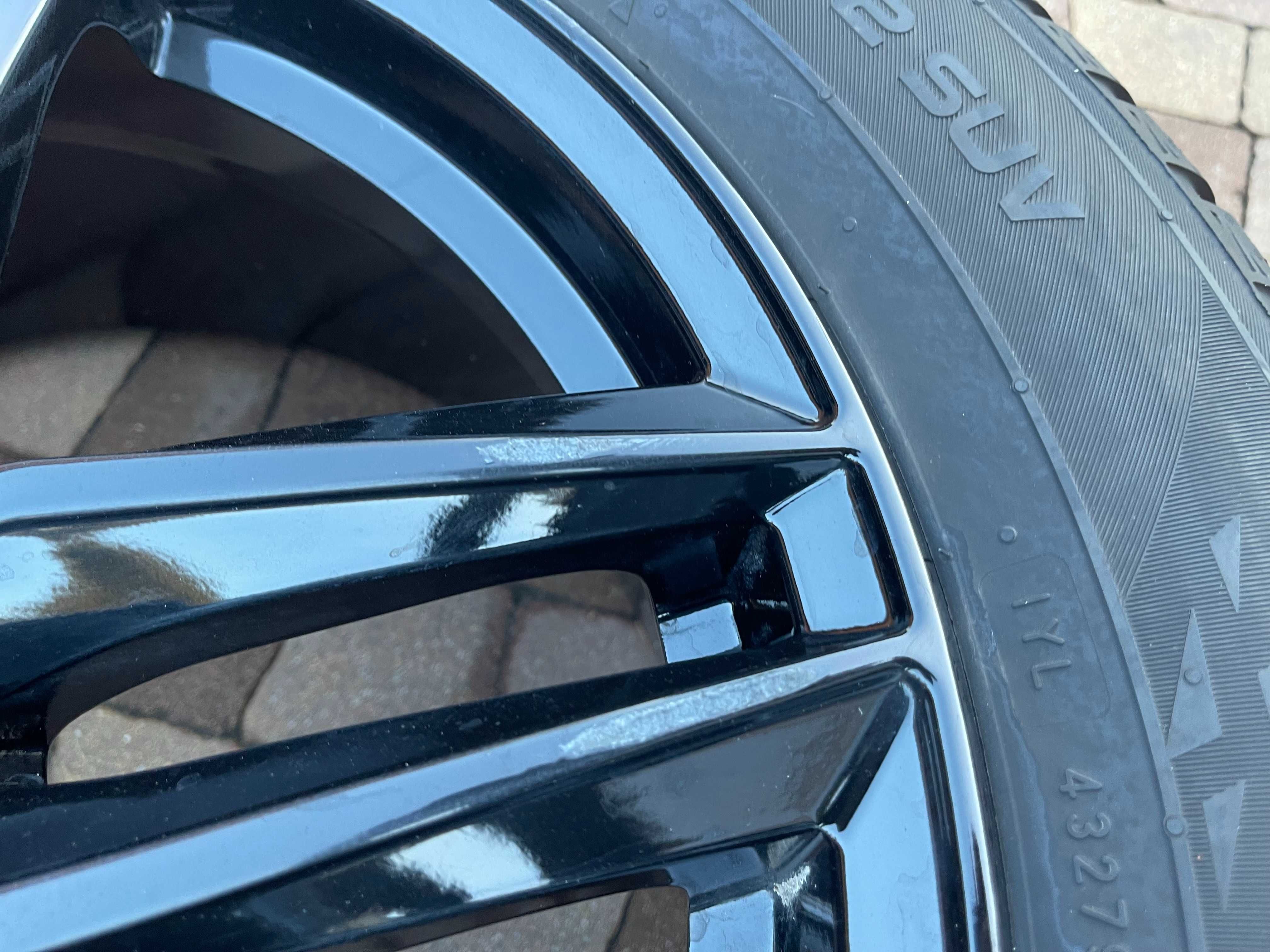 3750. Alufelgi 19" 8J ET45 5x112 Mercedes W213 Audi A6 czarny połysk