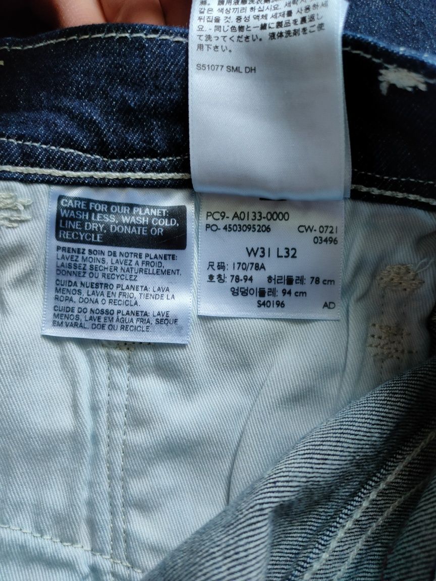 Джинси Levis Red 502 оригінал джинсы Levis 502