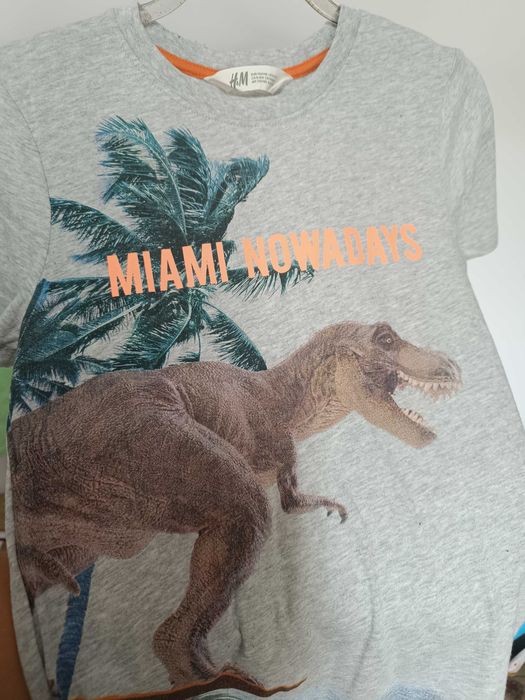 T-shirt chłopięcy H&M r. 134/140