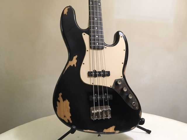 Baixo novo, JMS Jazz Bass heavy Relic, com garantia