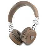 Słuchawki nauszne Bluetooth Guess Grained Classic Round Shape ENC - br