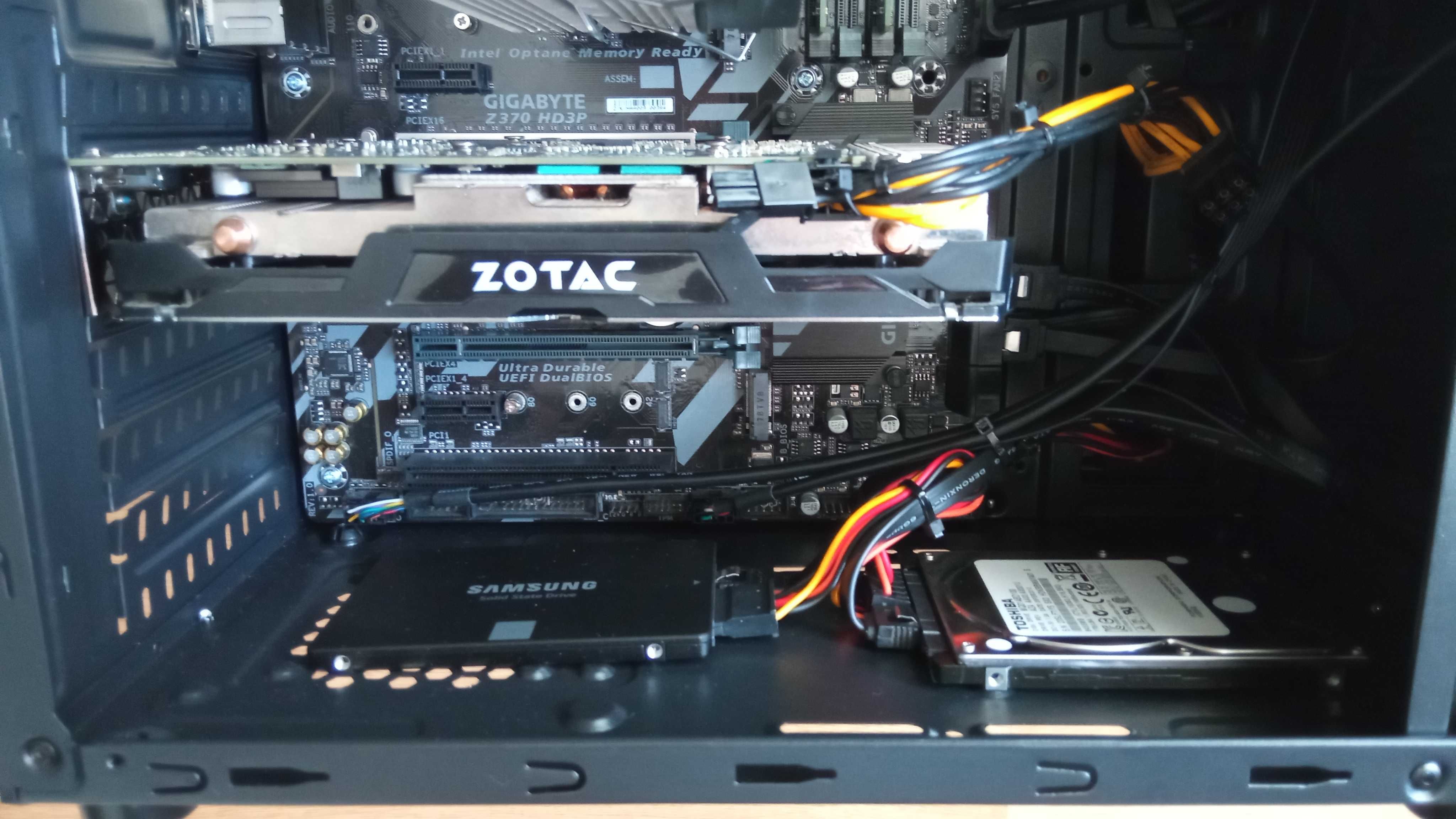 komputer stacjonarny i7 8th 32 ram ddr4 gtx 1060 ssd 1tb