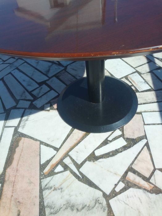 Mesa escritorio redonda 1.25cm