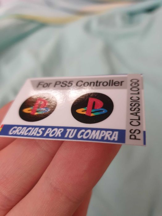 Logotipo PlayStation em vinil para comandos PS5