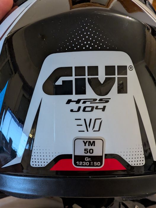 Capacete Givi Junior J04 EVO (usado pouquíssimas vezes)