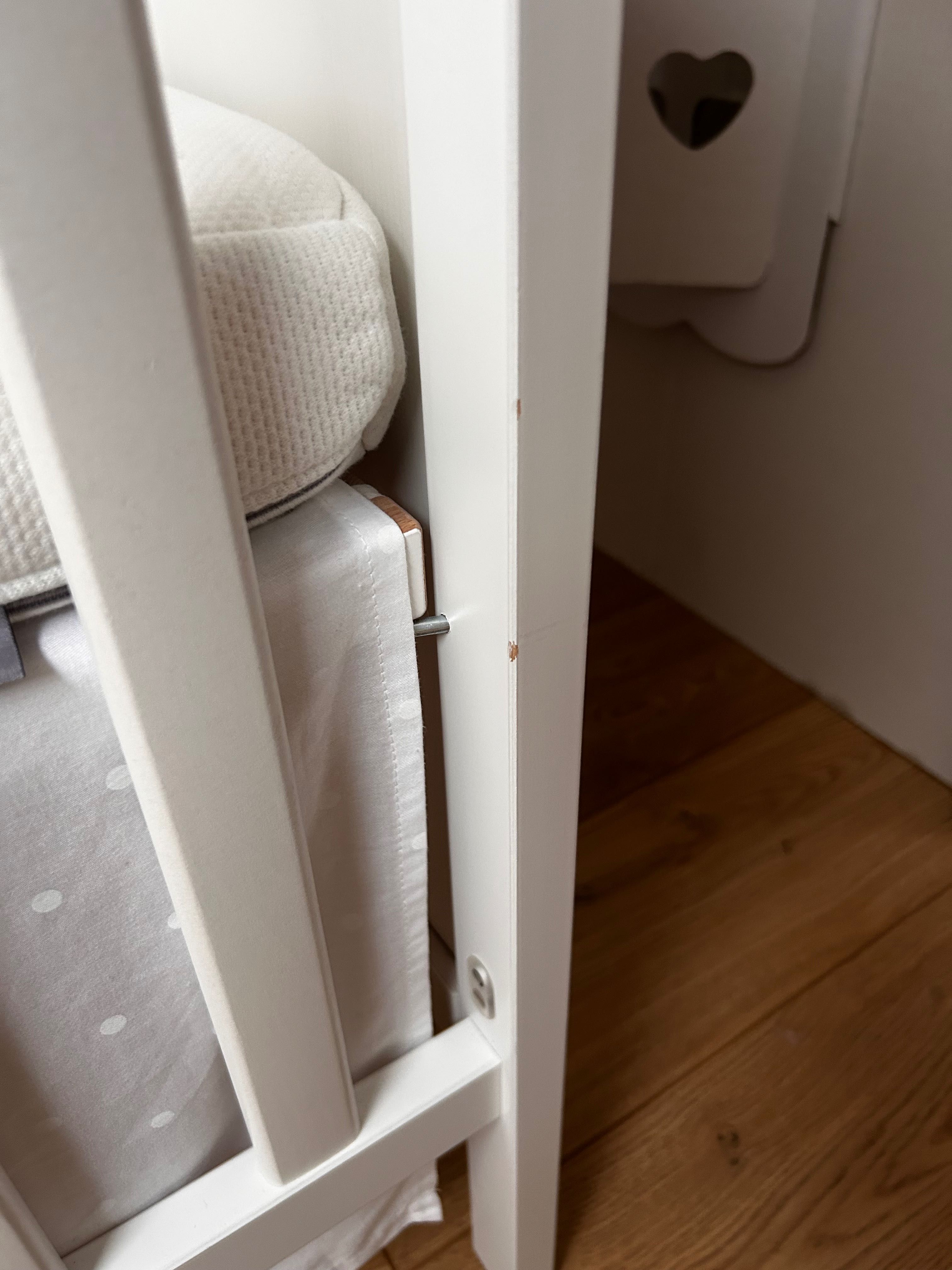Łóżeczko dziecięce Ikea SUNDVIK z materacem