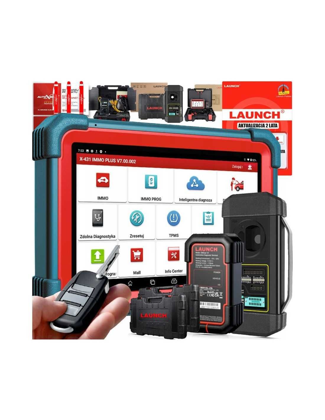 LAUNCH IMMO PLUS - Programator Kluczy IMMO