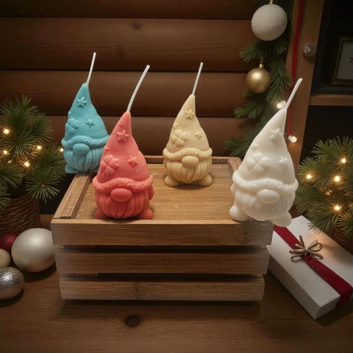 Świeczki sojowe świąteczne